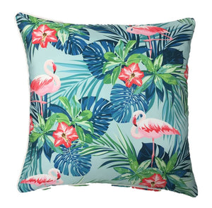 Flamingo Azure Outdoor Cushion Cover 45 x 45cm
