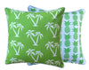 Lime Green Palmapple Outdoor Cushion Cover 45 x 45cm