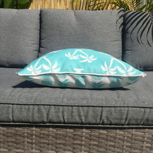 Turq Palmapple Outdoor Cushion Cover 60 x 60cm