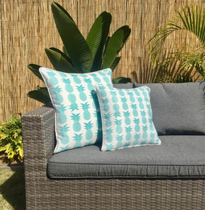 Turq Palmapple Outdoor Cushion Cover 60 x 60cm