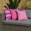 Pink Fishscale Outdoor Cushion Cover 45 x 45cm