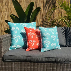 Orange Palmapple Outdoor Cushion Cover 60 x 60cm
