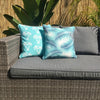 Turq Palmapple Outdoor Cushion Cover 45 x 45cm