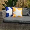 Star Blue Outdoor Cushion Cover 45 x 45cm