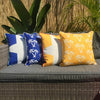 Mykonos Blue Palmapple Outdoor Cushion Cover 60 x 60cm