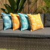 Yellow Palmapple Outdoor Cushion Cover 45 x 45cm