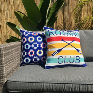 Rowing Club Outdoor Cushion Cover 45 x 45cm