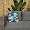 Flamingo Navy Outdoor Cushion Cover 45 x 45cm