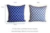 Mykonos Blue Fishscale Outdoor Cushion Cover 45 x 45cm