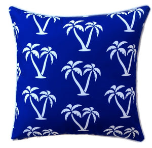 Mykonos Blue Palmapple Outdoor Cushion Cover 45 x 45cm