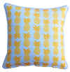 Yellow Palmapple Outdoor Cushion Cover 45 x 45cm
